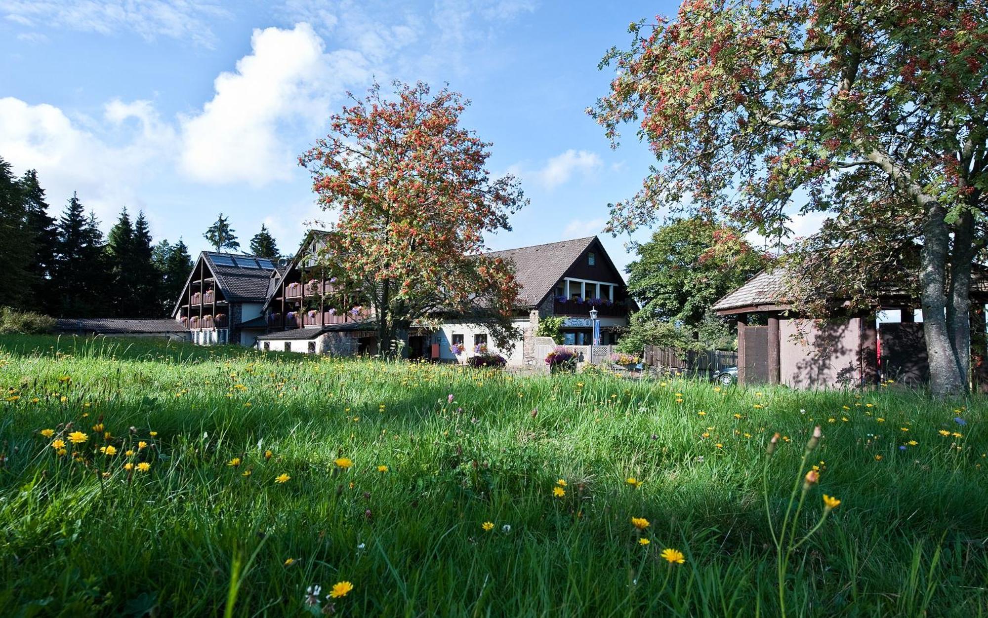 Berggasthof&Hotel Sennhütte Fulda Exterior foto